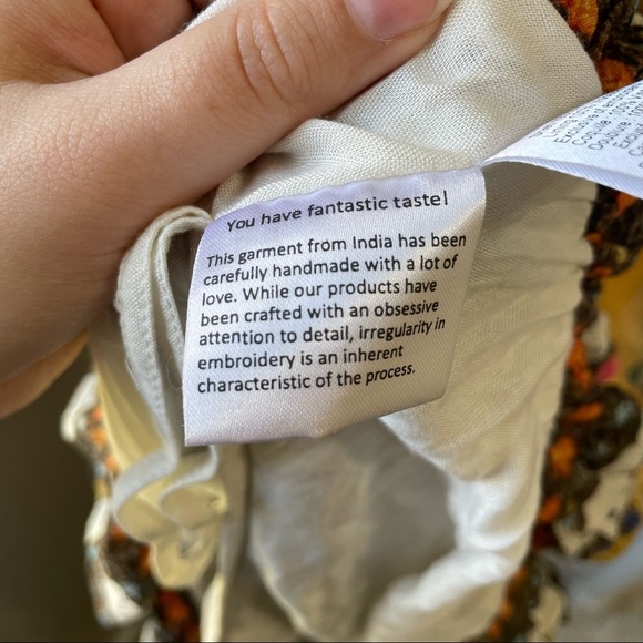 Hemant & Nandita | NWT Alta Crop Top Size Large - Picture 7 of 10